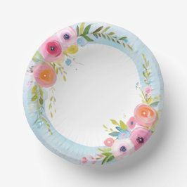 Cuencos De Papel acuarela