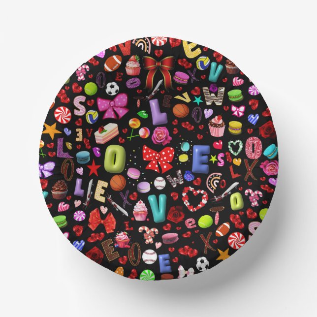 Cuencos De Papel Amar (Anverso)