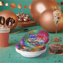 Añadir la edad del nombre, fiesta de cumpleaños de