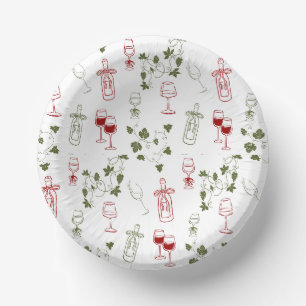Cuencos De Papel Avejentándose Como Un Buen Vino
