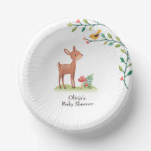 Baby Shower de Animales de Woodland caprichosos
