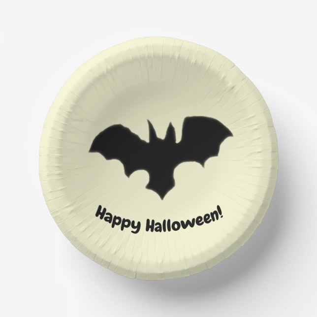 Cuencos De Papel Barba voladora en amarillo (Anverso)