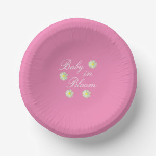 Cuencos De Papel Bebé en el Baby Shower de Bloom