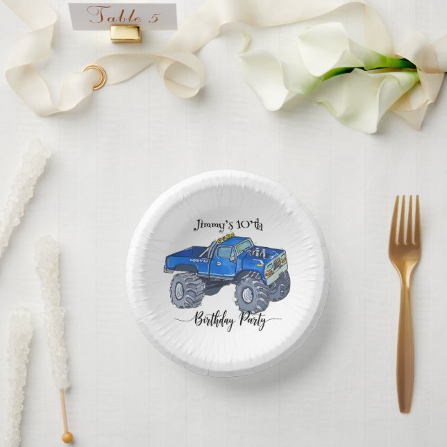 Cuencos De Papel Big pickup truck (Boda)