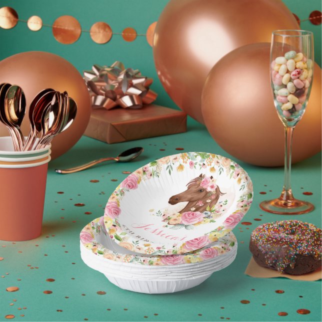 Cuencos De Papel Bodega de cumpleaños fiesta de cumpleaños de lechu (Multi)