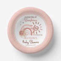 Boho Un pequeño rayo de luz solar Chica Baby Showe