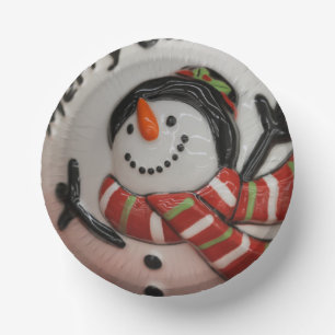 Cuencos De Papel Bola de nieve