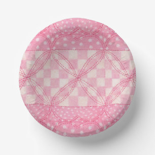 Cuencos De Papel Bolas de papel de 7" de PINK HEART QUILT