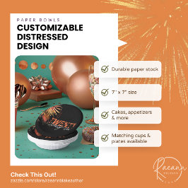 Cuencos De Papel Bolas de papel de diseño con problemas de personal