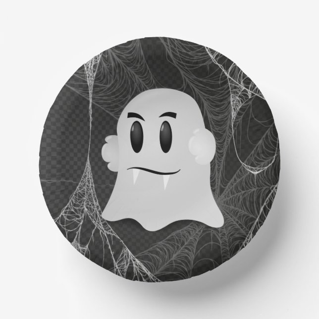 Cuencos De Papel Bolas de papel de Halloween (Anverso)