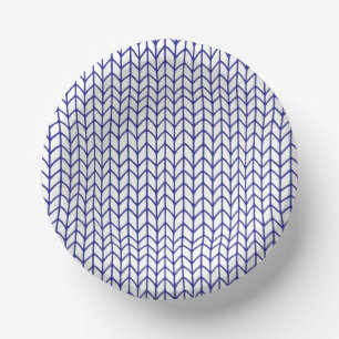Cuencos De Papel Bolas de papel de KNIT BLUE LINE