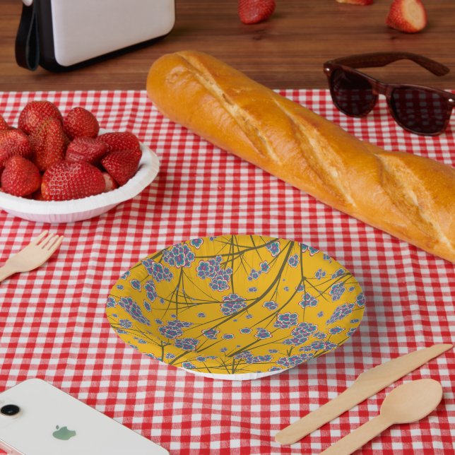 Cuencos De Papel Bolas de papel de ramas peculiares (Picnic)