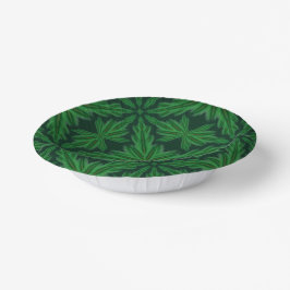 Cuencos De Papel Bolas de papel forestal de Pine Mandala