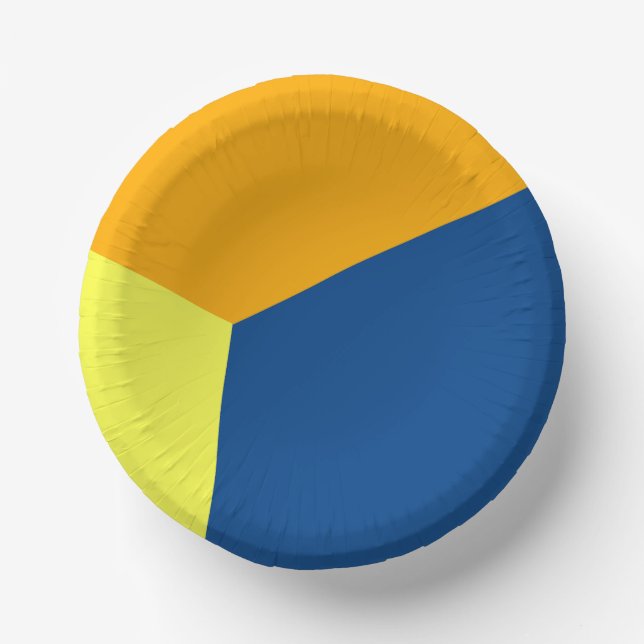 Cuencos De Papel Bolera de papel de 7 pulgadas de personalizable pa (Anverso)