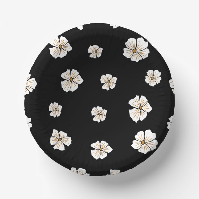 Cuencos De Papel Bolera de papel de 7 pulgadas de personalizable pa (Anverso)