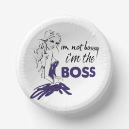 Cuencos De Papel Bossy