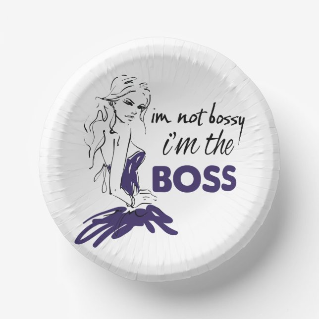 Cuencos De Papel Bossy (Anverso)