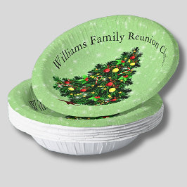 Cuencos De Papel Cambiar nombre texto que coincida con el árbol de 