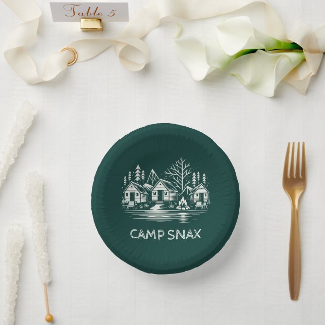 Cuencos De Papel Camp Bachelorette (Boda)