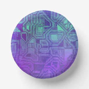 Cuencos De Papel candy circuits - baya azul :