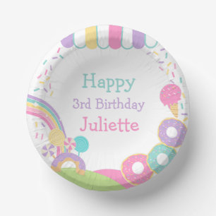 Cuencos De Papel Candyland