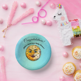Cuencos De Papel Celebración en Baby Shower por la luna