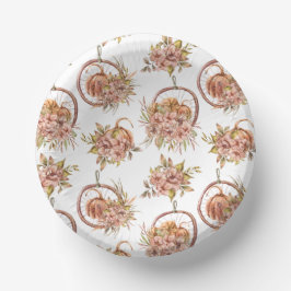 Cuencos De Papel Cestas Colgantes y Elegancia Rústica