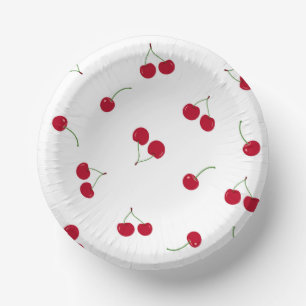Cuencos De Papel Cherry Cherries