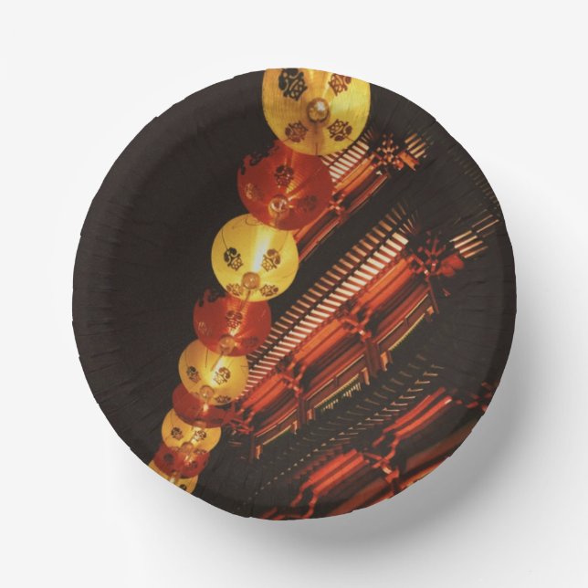 Cuencos De Papel Chinatown de Singapur (Anverso)