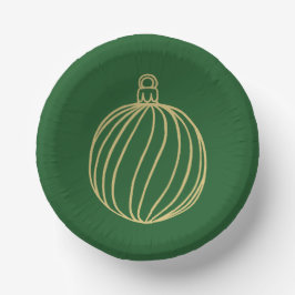 Cuencos De Papel Colección de simplemente Navidades - Bauble