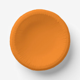 Cuencos De Papel Color Naranja