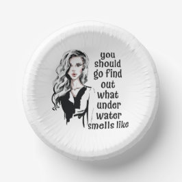 Cuencos De Papel Cómo huele bajo el agua