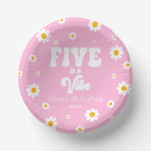 Daisy Flower Five es una Vibe 5ª Fiesta de Cumplea