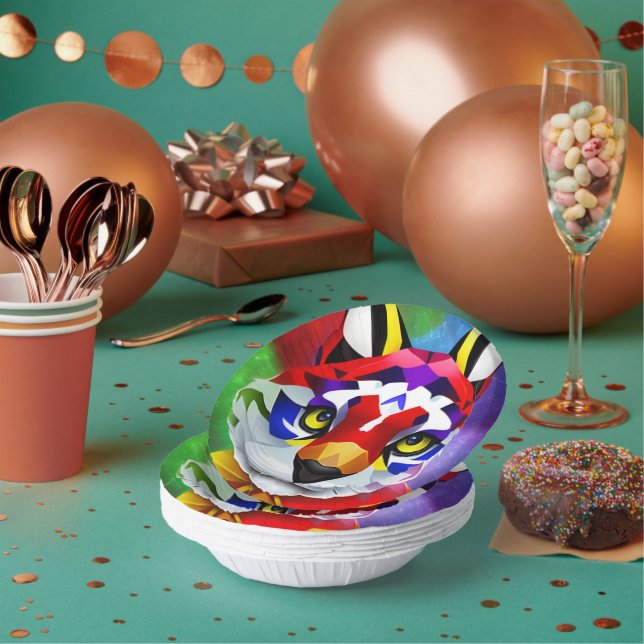 Cuencos de papel de gato de Alexander (Multi)