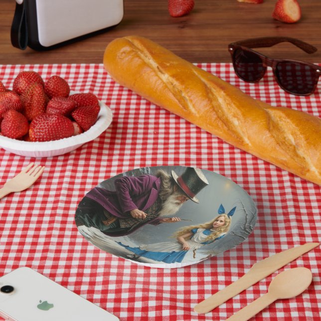 Cuencos de papel de Winter Alice (Picnic)