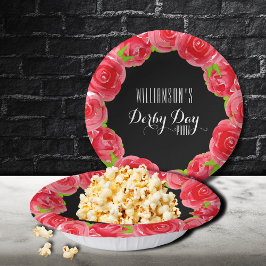 Cuencos De Papel Derby de las rocas rojas de color de agua