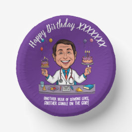 CUENCOS DE PAPEL DOCTORS BIRTHDAY PARTY CALM ANTISTRESS