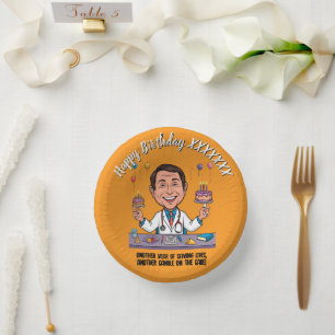 CUENCOS DE PAPEL DOCTORS BIRTHDAY PARTY CALM ANTISTRESS