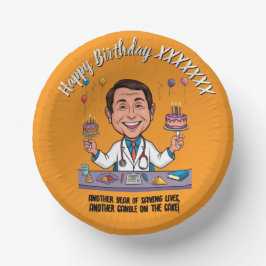 CUENCOS DE PAPEL DOCTORS BIRTHDAY PARTY CALM ANTISTRESS