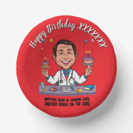 CUENCOS DE PAPEL DOCTORS BIRTHDAY PARTY CALM ANTISTRESS