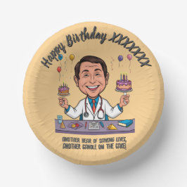 CUENCOS DE PAPEL DOCTORS BIRTHDAY PARTY CALM ANTISTRESS