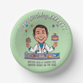 CUENCOS DE PAPEL DOCTORS BIRTHDAY PARTY CALM ANTISTRESS