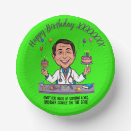 CUENCOS DE PAPEL DOCTORS BIRTHDAY PARTY CALM ANTISTRESS