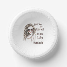 Cuencos De Papel Eres agradable