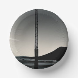 Cuencos De Papel Estábamos aquí tazones de papel