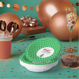 Cuencos De Papel Feliz cumpleaños pequeño