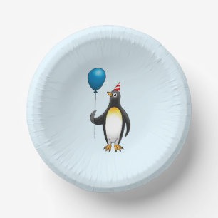 Cuencos De Papel Fiesta de Pingüino Pool Cumpleaños