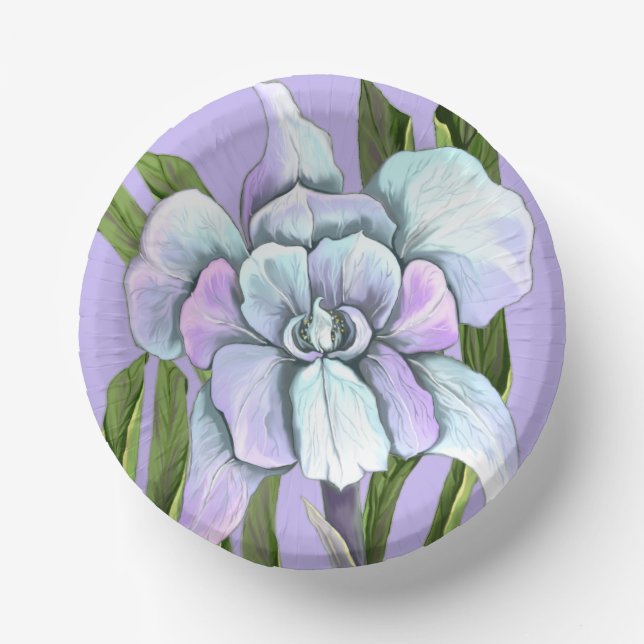 Cuencos De Papel Flor de Smeraldo (Anverso)