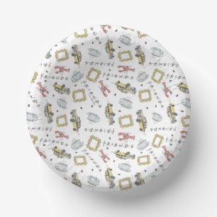 Cuencos De Papel FRIENDS™ Central Perk Aquarela Despedida de Solt