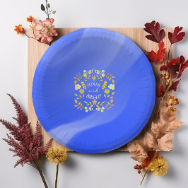 Cuencos De Papel GOLDEN MERRY Y BRIGHT personalizado